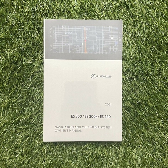 2021 Lexus ES350 ES250 Sedan Owners Manual w/ Navigation (3.5L, 2.5L) - Picture 5 of 10